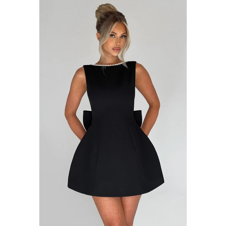 Elva | Damen Mini Kleid Für Hochzeitsgast Struktur Design
