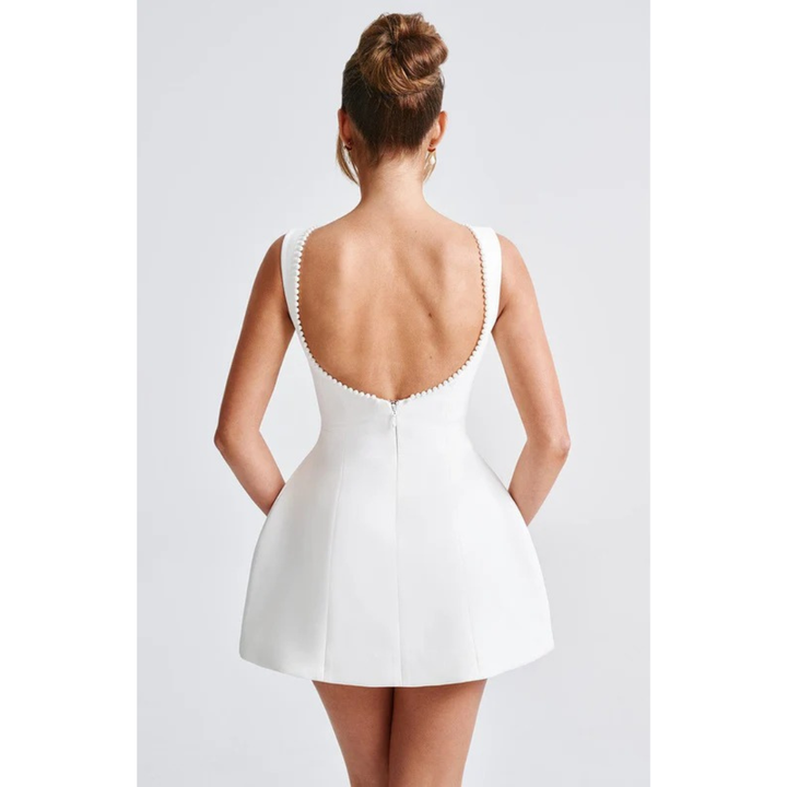 Elva | Damen Mini Kleid Für Hochzeitsgast Struktur Design
