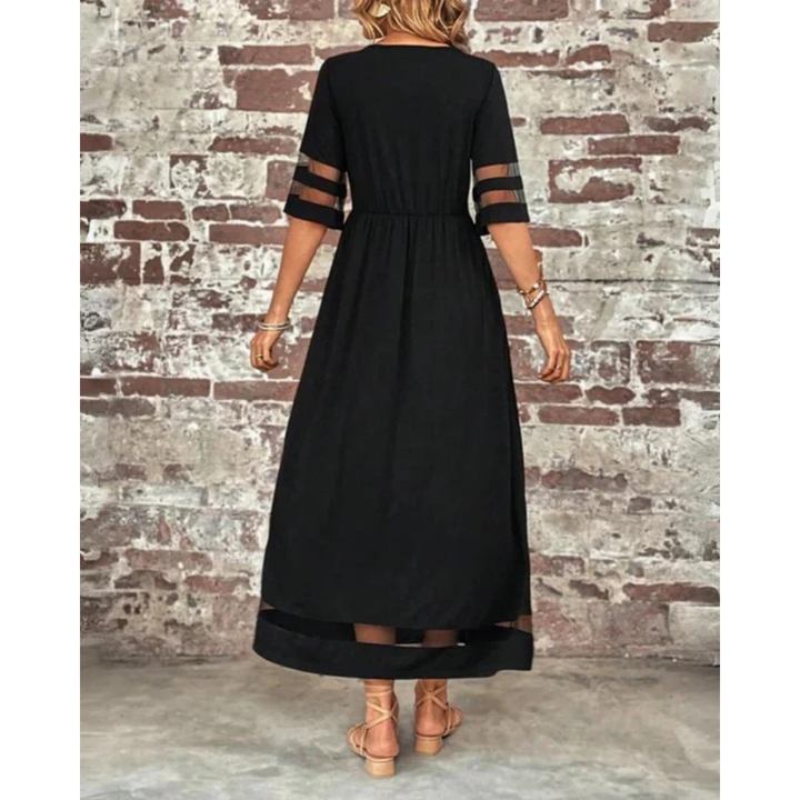 Emma | Damen Cocktail Abendkleid Midi Sommer