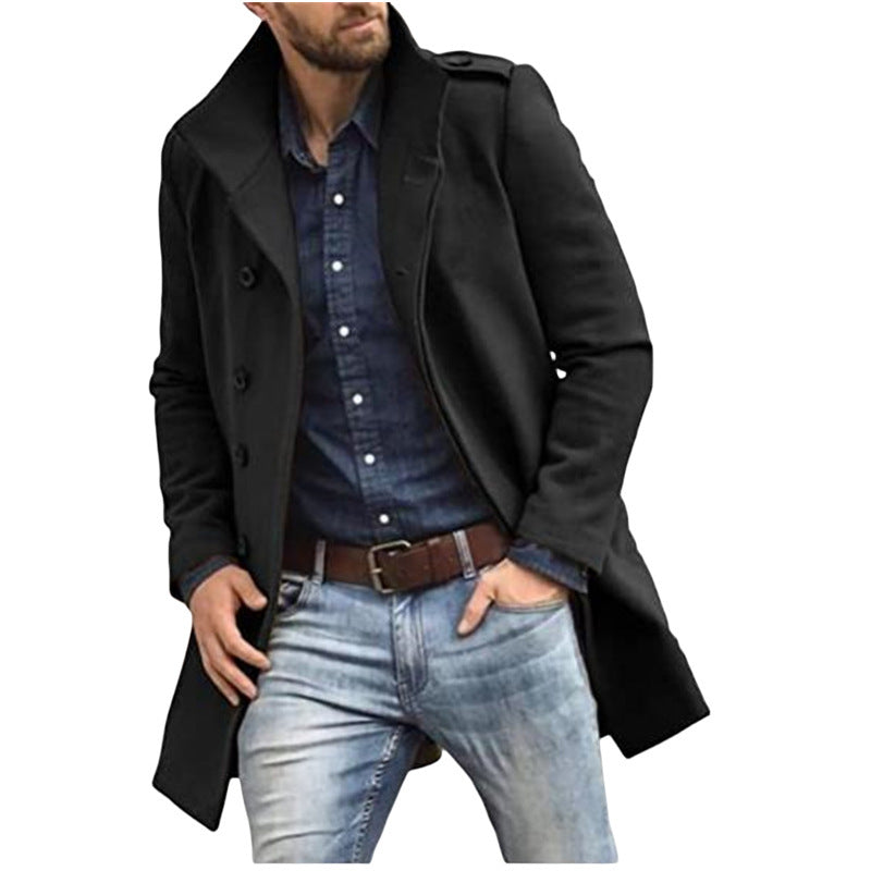 Winterjacke Kurzmantel | Stehkragen Mit Knopfleiste