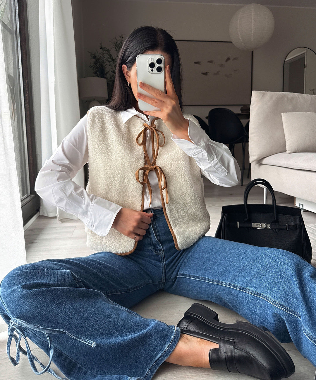 Teddyweste Falina Beige Ladypolitan ♡