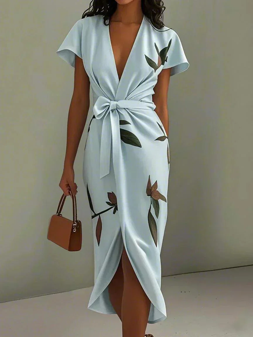 Miley – Sophistiziertes Wickelkleid