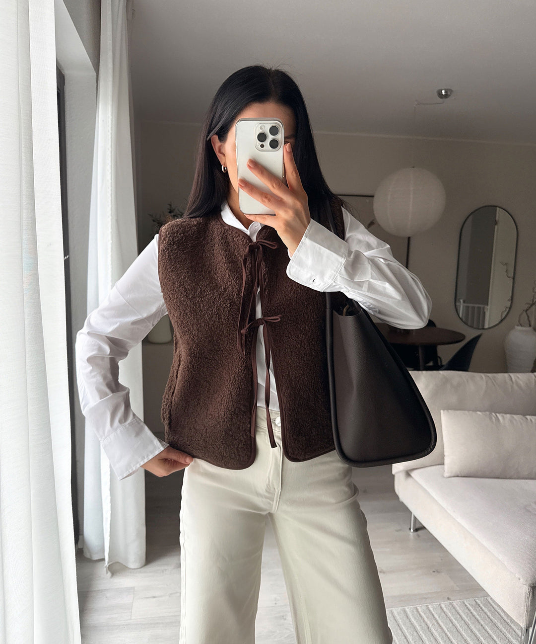 Teddyweste Falina Dunkelbraun Ladypolitan ♡