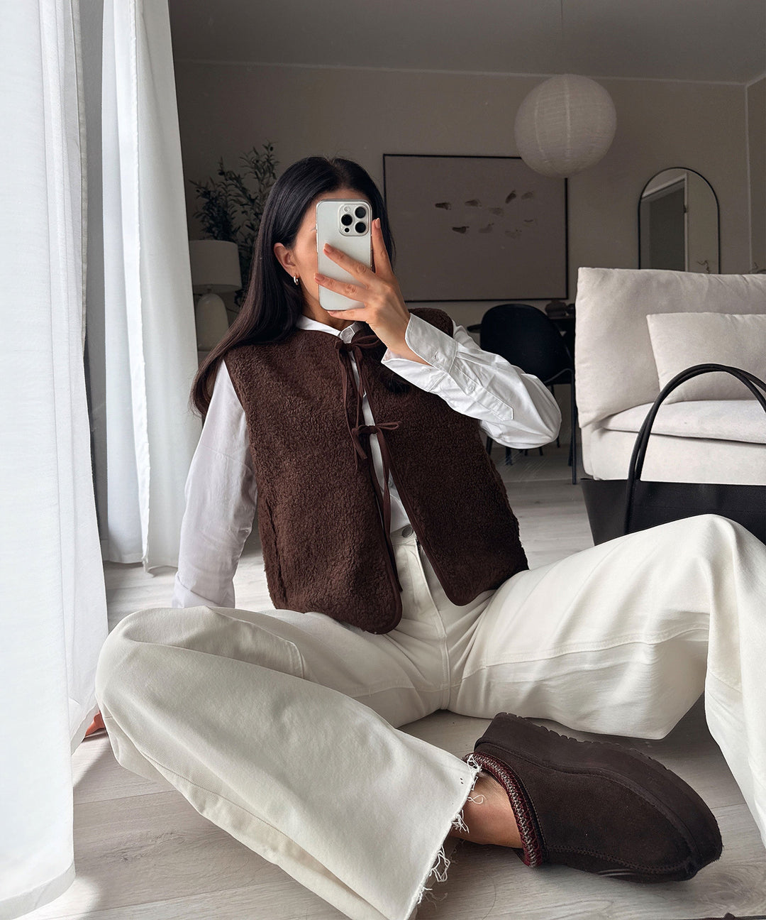Teddyweste Falina Dunkelbraun Ladypolitan ♡