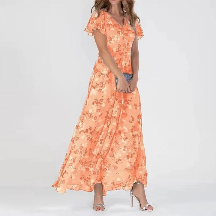 Lea – Elegantes Midi-Kleid für jede Gelegenheit