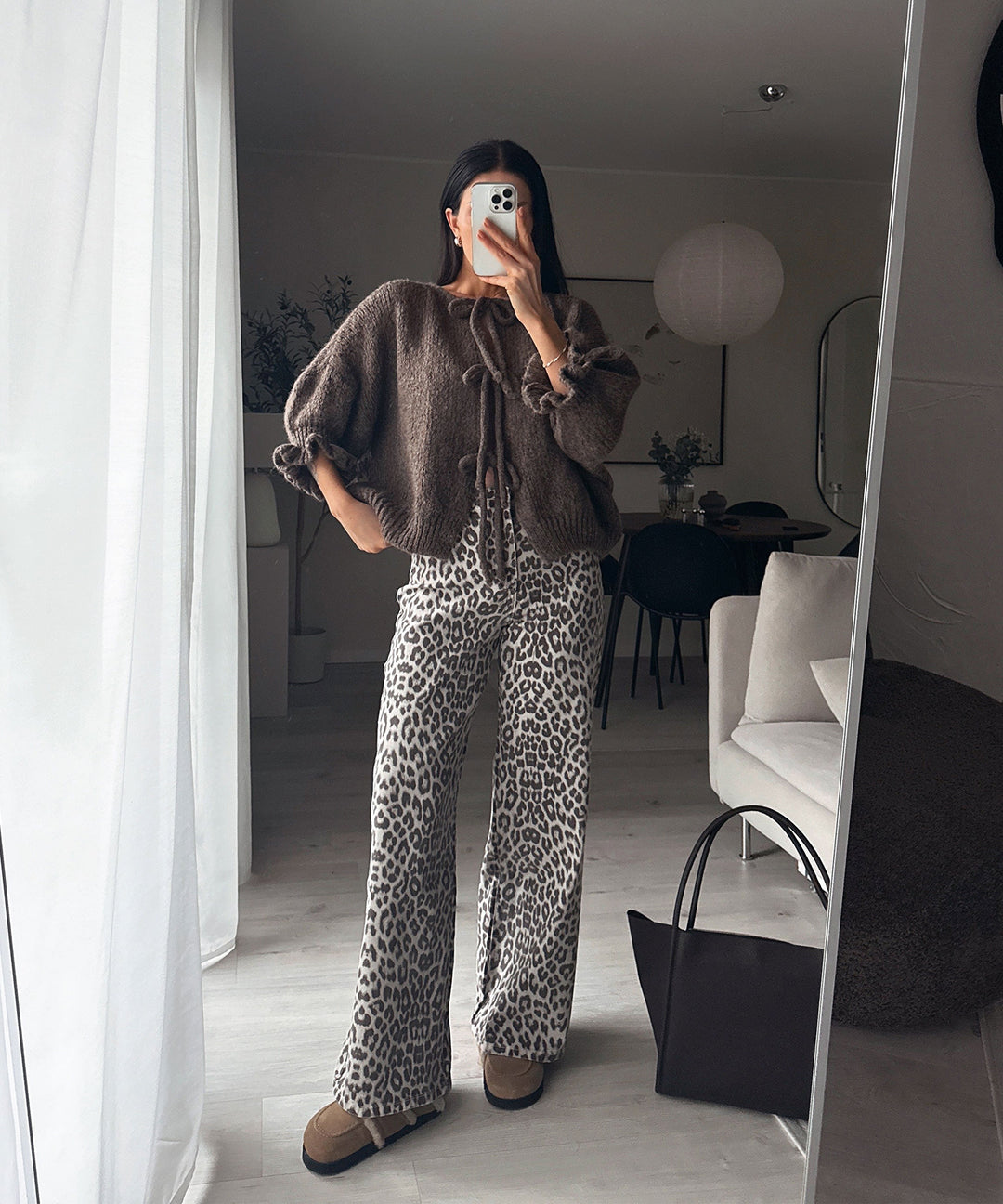 Stretch Wide Leg Jeans Feli Leo Ladypolitan ♡