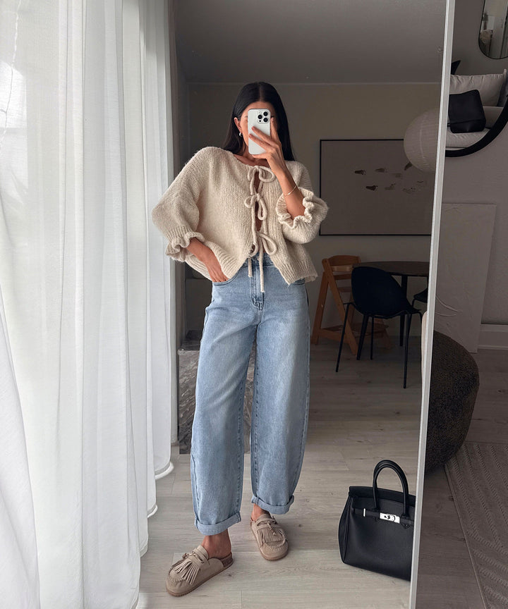 Stretch Balloon Jeans Maretta Blau