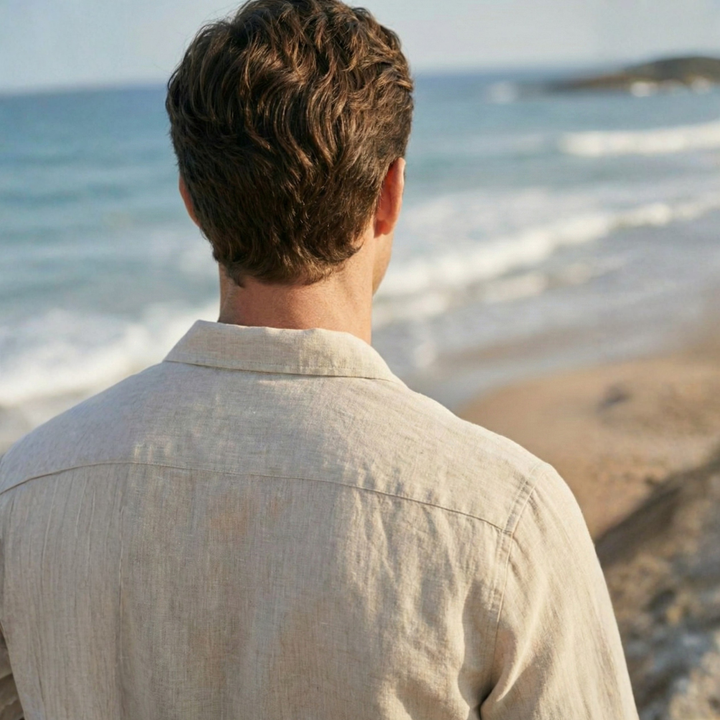 Christian –  Lightweight Linen Shirt & Pants Combo for Men  - Image 9