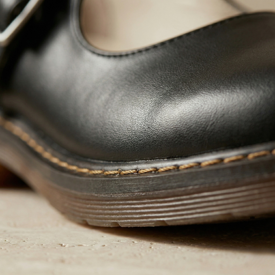 Lydia – Vintage Leather Mary Janes - Image 5