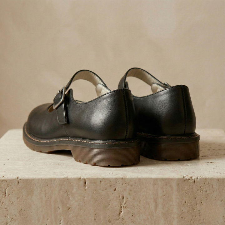 Lydia – Vintage Leather Mary Janes - Image 2