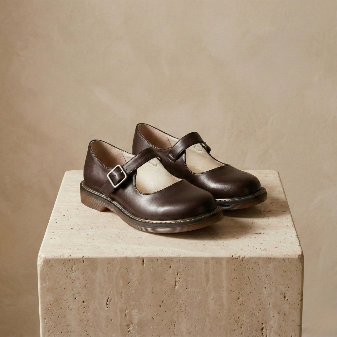 Lydia – Vintage Leather Mary Janes - Image 10