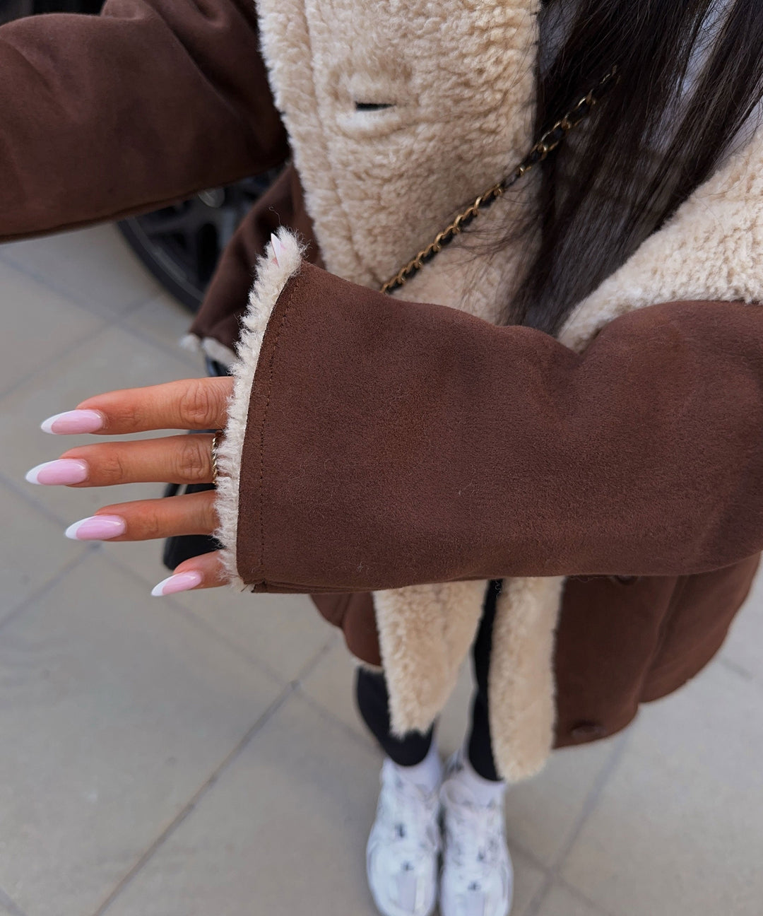 Lederjacke Penny braun