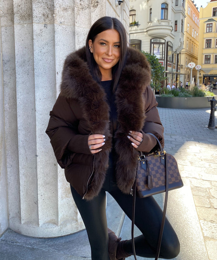 Jacke Fraya Braun
