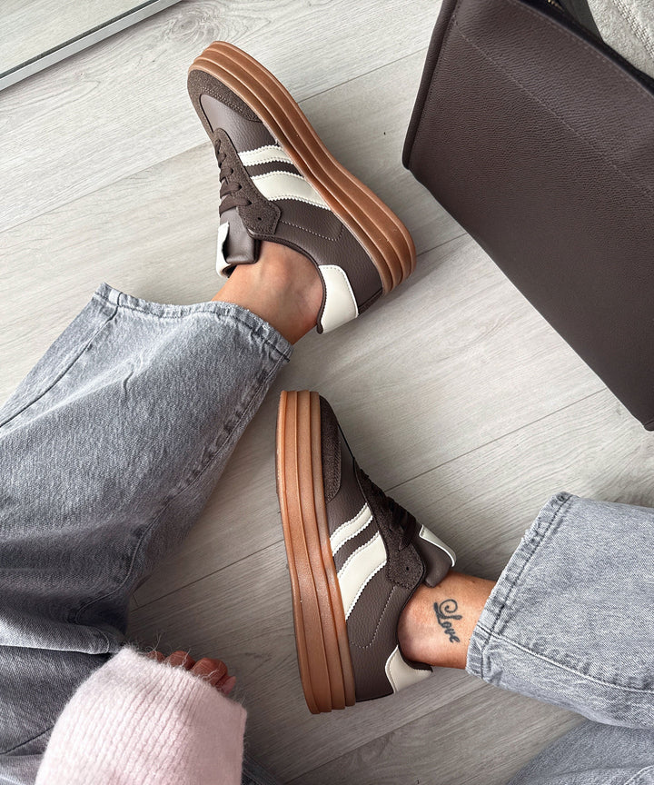 Sneaker Renita Braun Ladypolitan ♡