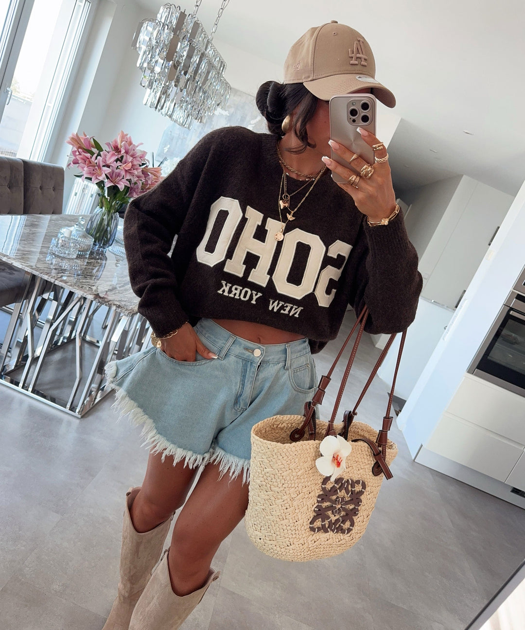 Pullover Soho Braun Ladypolitan ♡