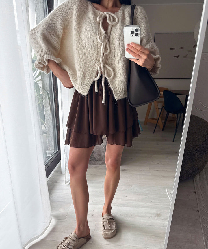 Pantoletten Rina Beige