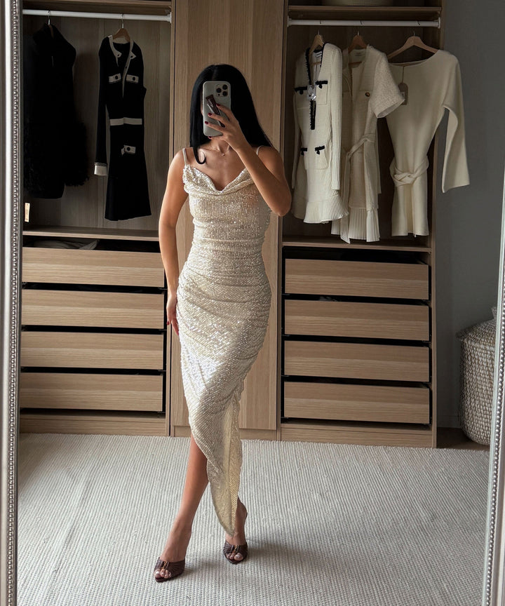 Kleid Amaria Gold Ladypolitan ♡