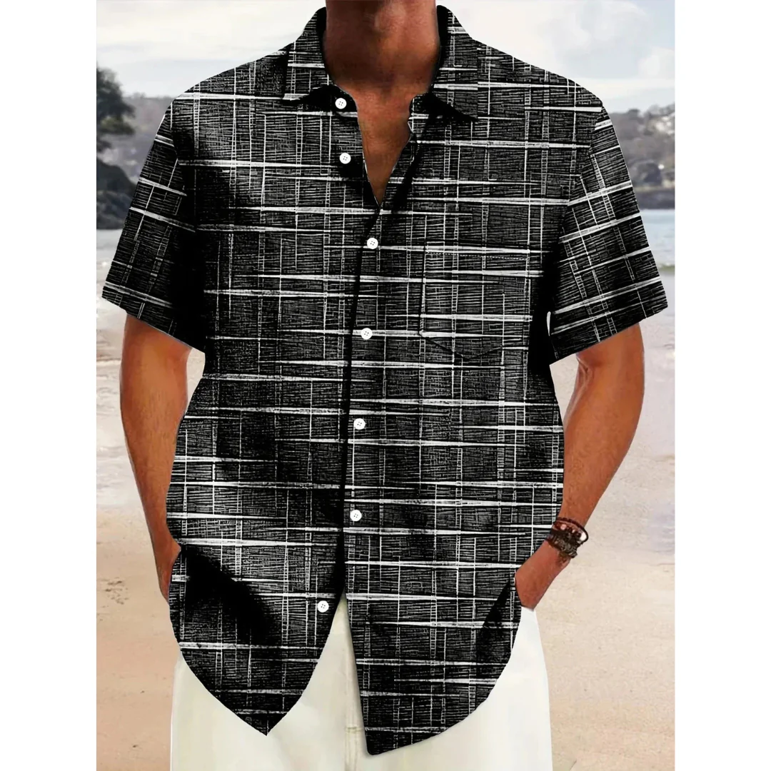 Günther | Herren Hemd Muster Sommer Design