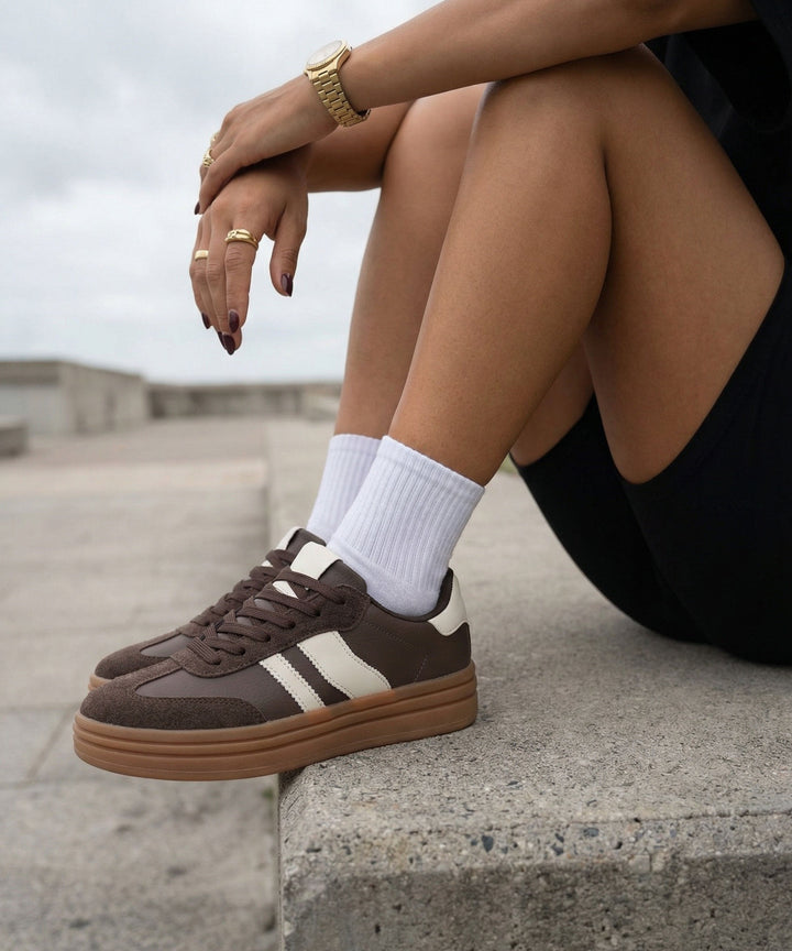 Sneaker Renita Braun Ladypolitan ♡
