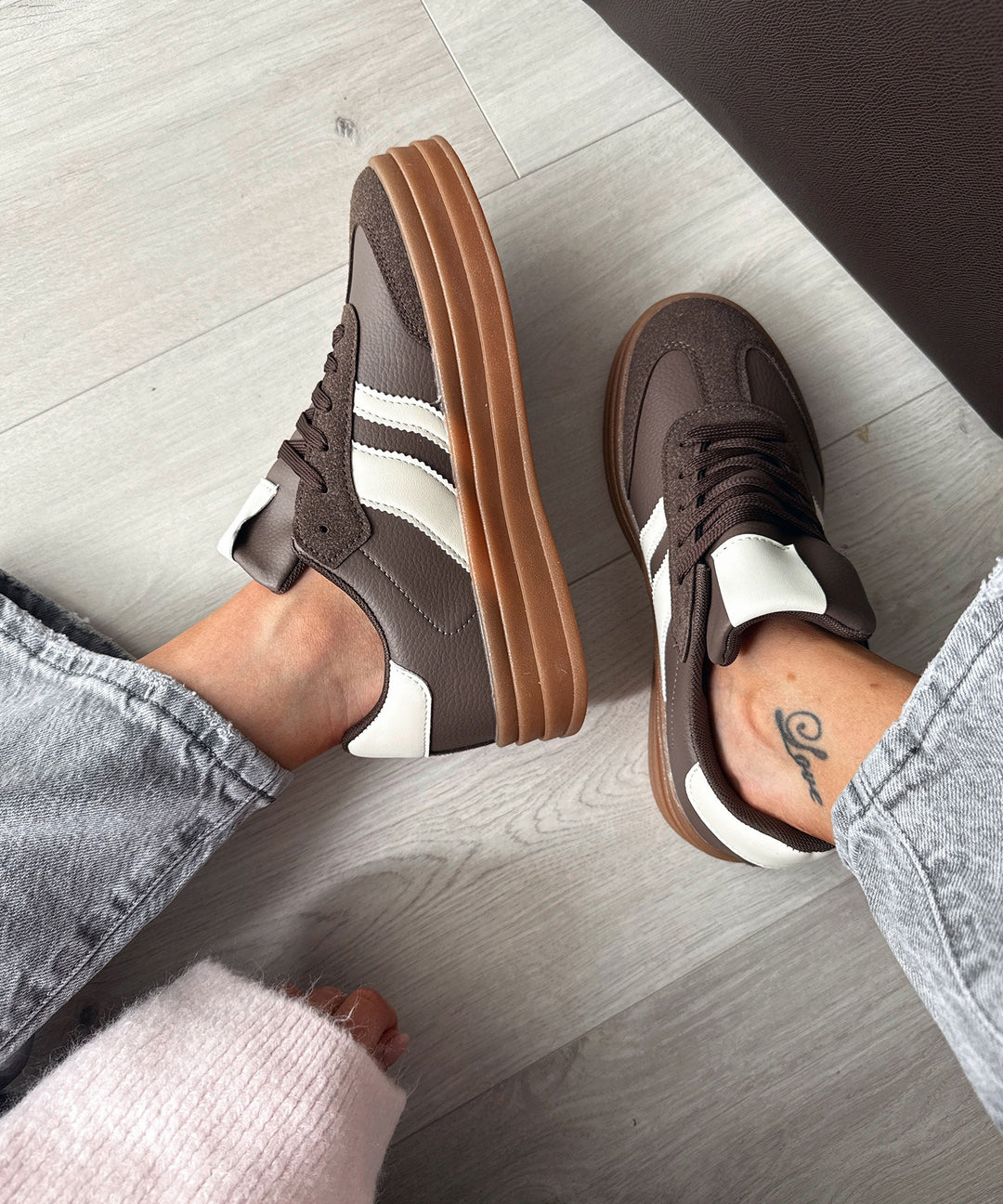 Sneaker Renita Braun Ladypolitan ♡