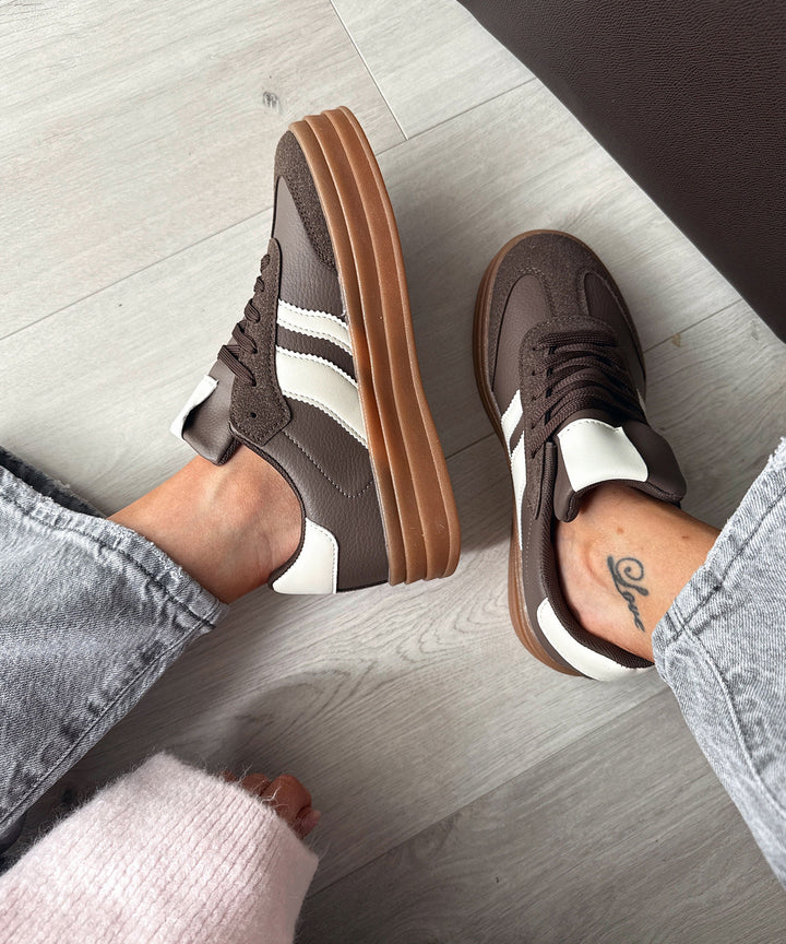 Sneaker Renita Braun Ladypolitan ♡
