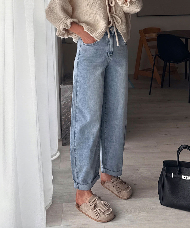 Pantoletten Rina Beige