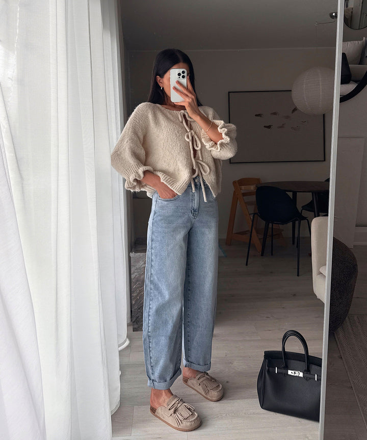 Stretch Balloon Jeans Maretta Blau