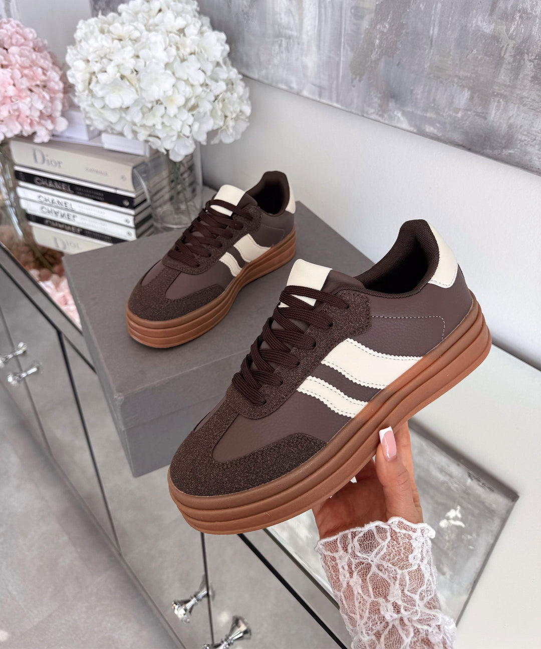 Sneaker Renita Braun Ladypolitan ♡