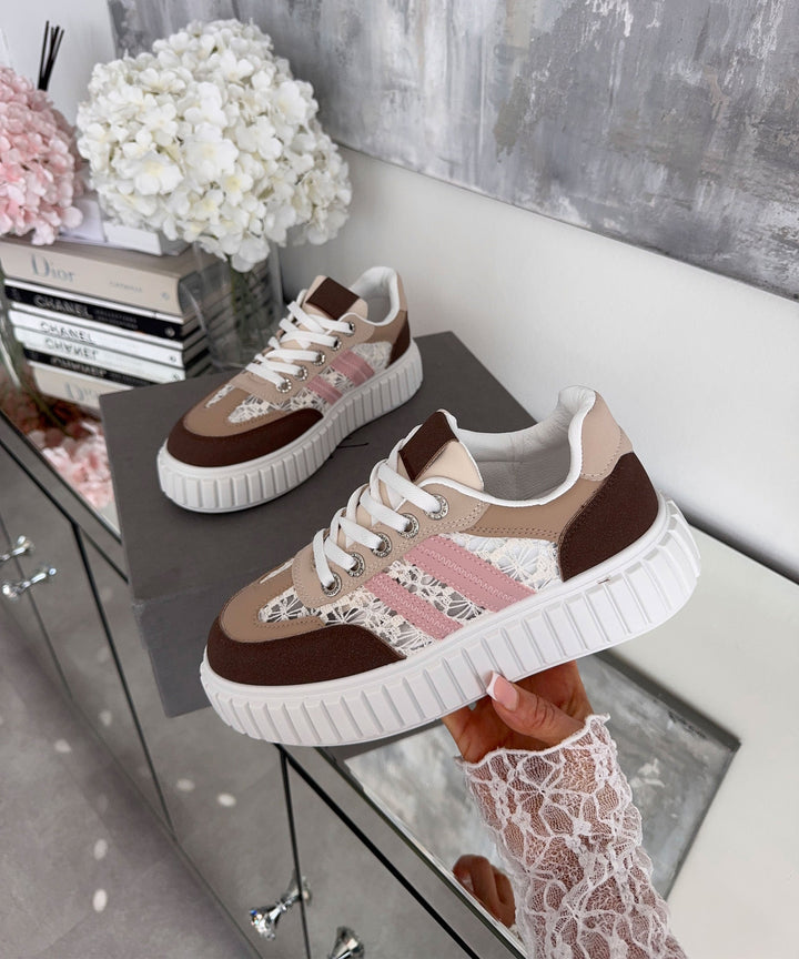 Sneaker Madeleine Braun Ladypolitan ♡