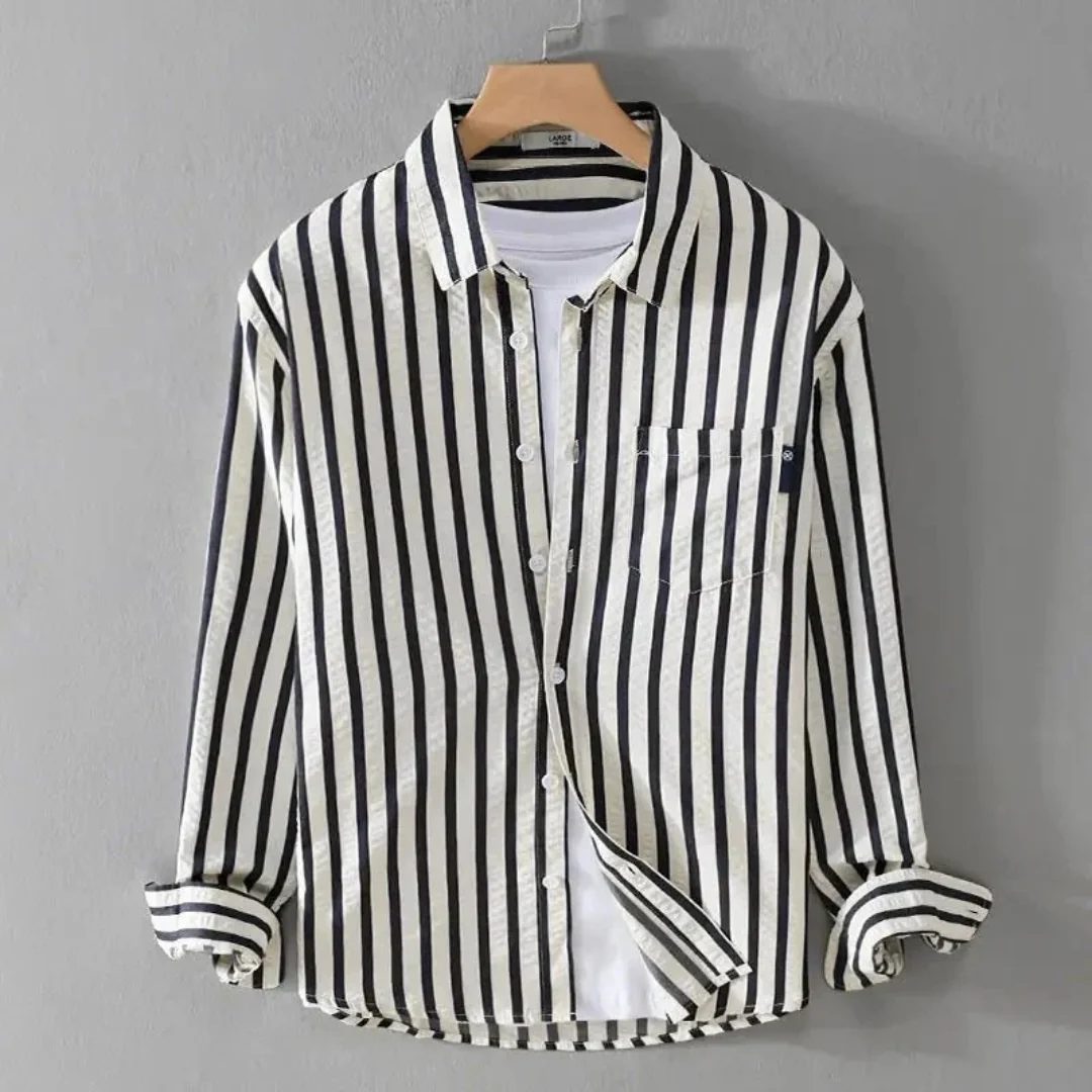 Heiko | Herren Hemd Gestreift Zeitloser Look