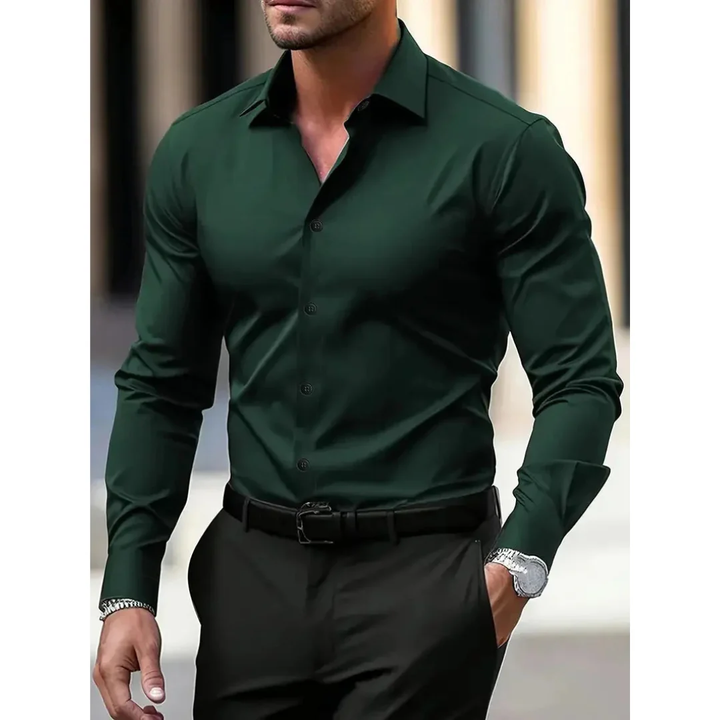 Heinrich | Herren Hemd Langarm Moderner Stil
