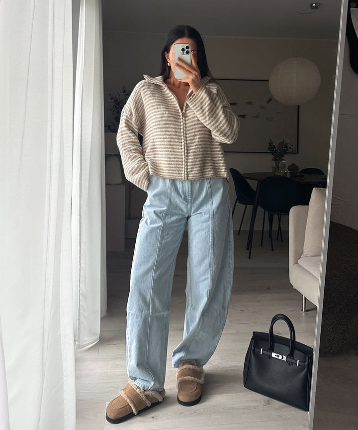 Barrel Jeans Kelia Hellblau Ladypolitan ♡