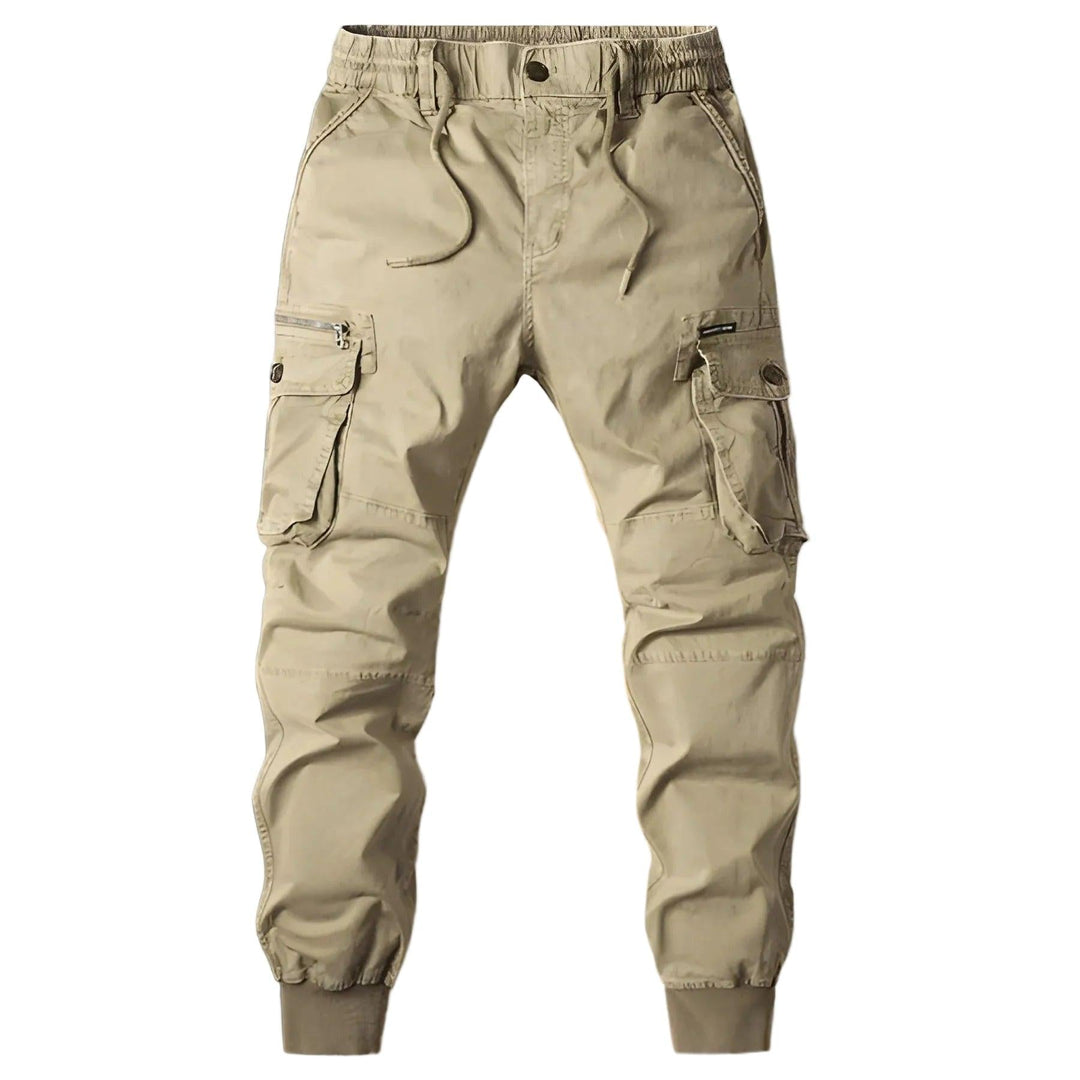 Herren Cargohose mit Reißverschlusstaschen-Men Pants-Alpenkind