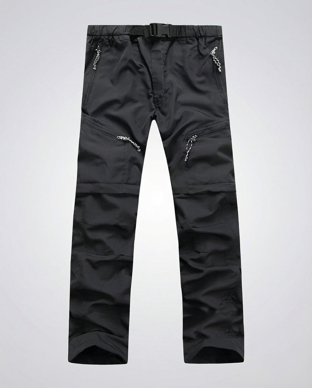 Herren Cargohose mit Reißverschlusstaschen und verstellbarem Bund-Men Pants-Alpenkind