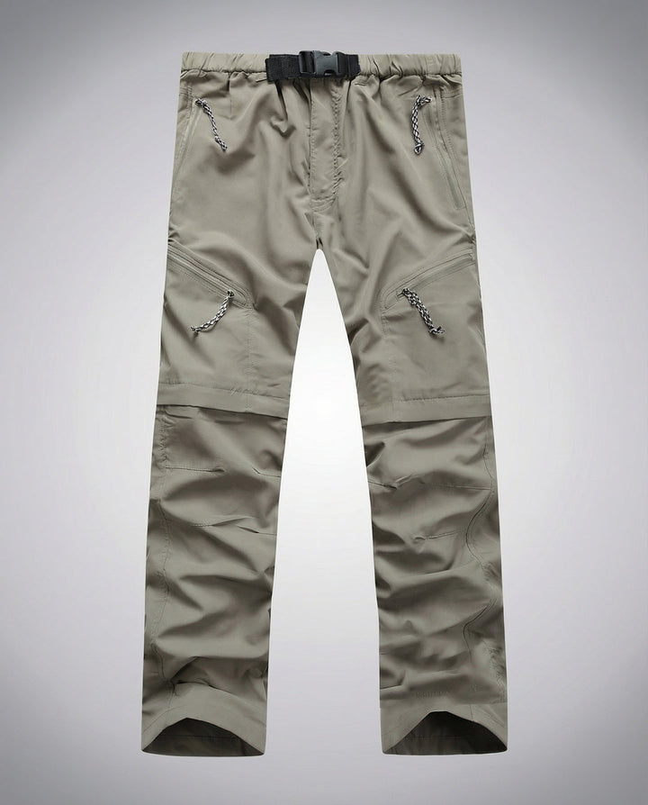 Herren Cargohose mit Reißverschlusstaschen und verstellbarem Bund-Men Pants-Alpenkind