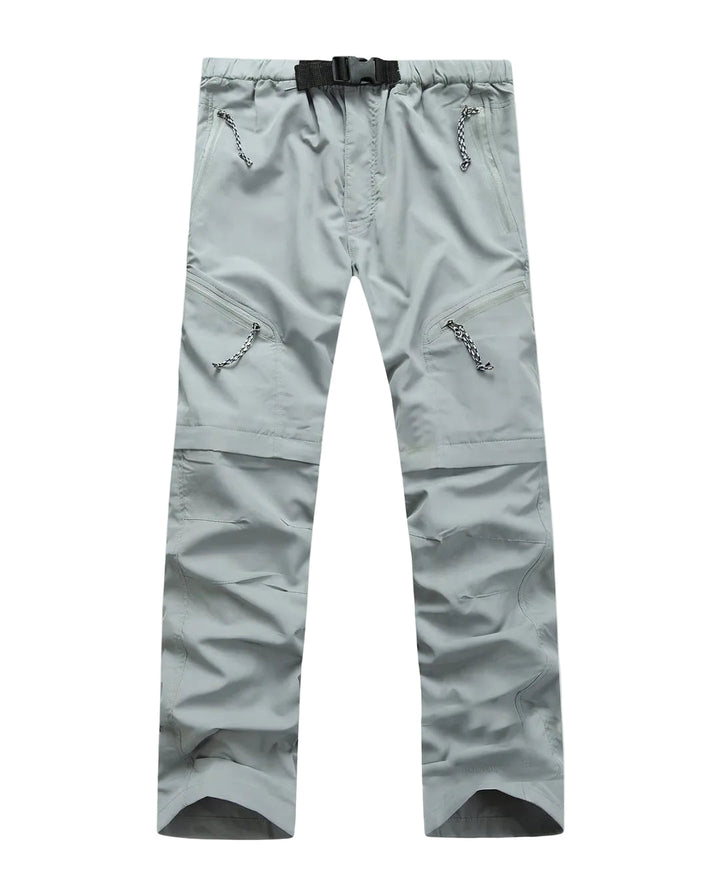 Herren Cargohose mit Reißverschlusstaschen und verstellbarem Bund-Men Pants-Alpenkind
