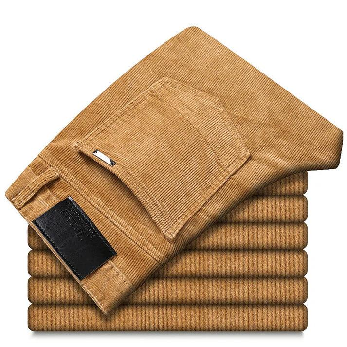 Herren Cordhose mit Gerader Schnittführung-Men Pants-Alpenkind