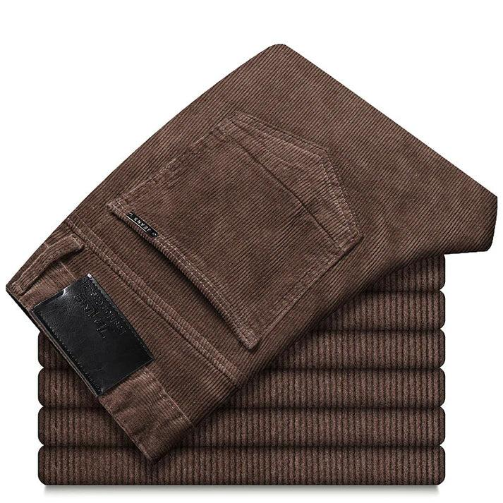 Herren Cordhose mit Gerader Schnittführung-Men Pants-Alpenkind
