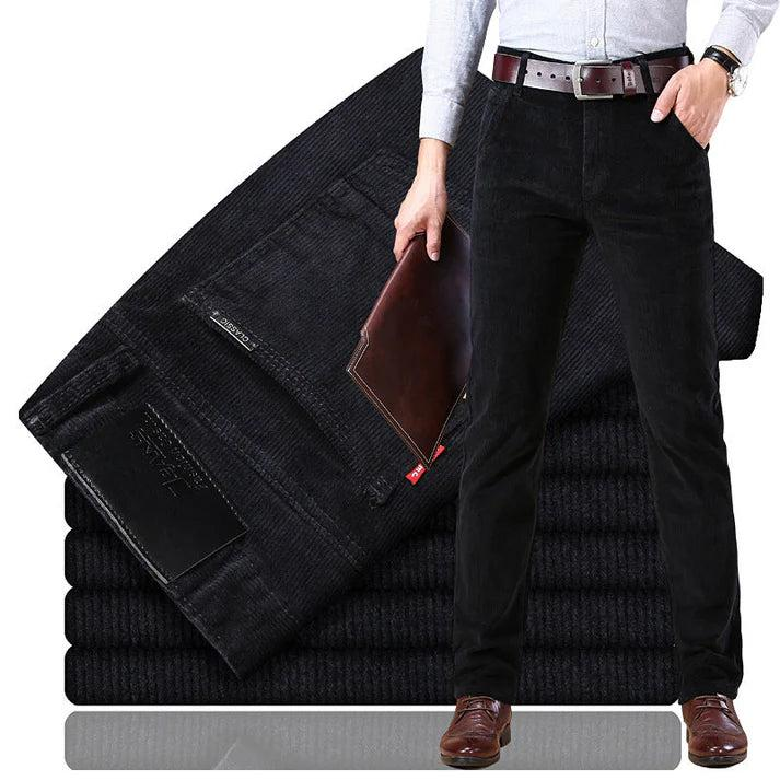 Herren Cordhose mit Gerader Schnittführung-Men Pants-Alpenkind