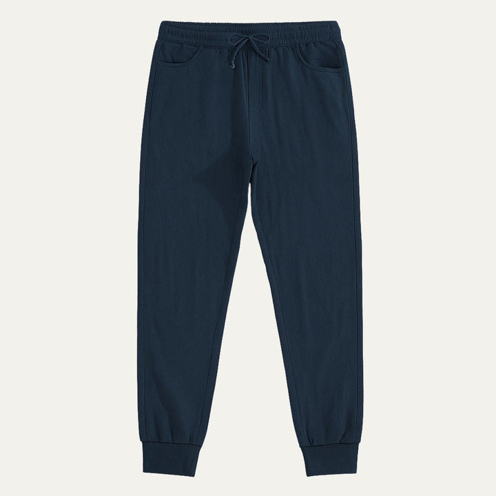 Herren Hose mit elastischem Bund und Kordelzug-Men Pants-Alpenkind