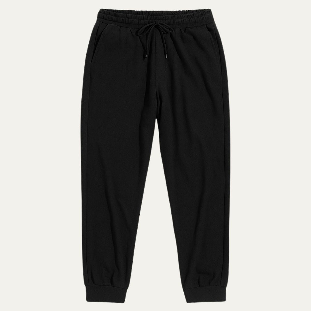 Herren Hose mit elastischem Bund und Kordelzug-Men Pants-Alpenkind