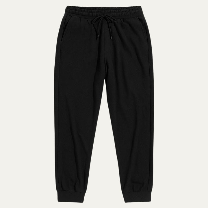 Herren Hose mit elastischem Bund und Kordelzug-Men Pants-Alpenkind