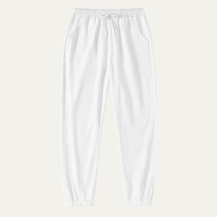Herren Hose mit elastischem Bund und Kordelzug-Men Pants-Alpenkind