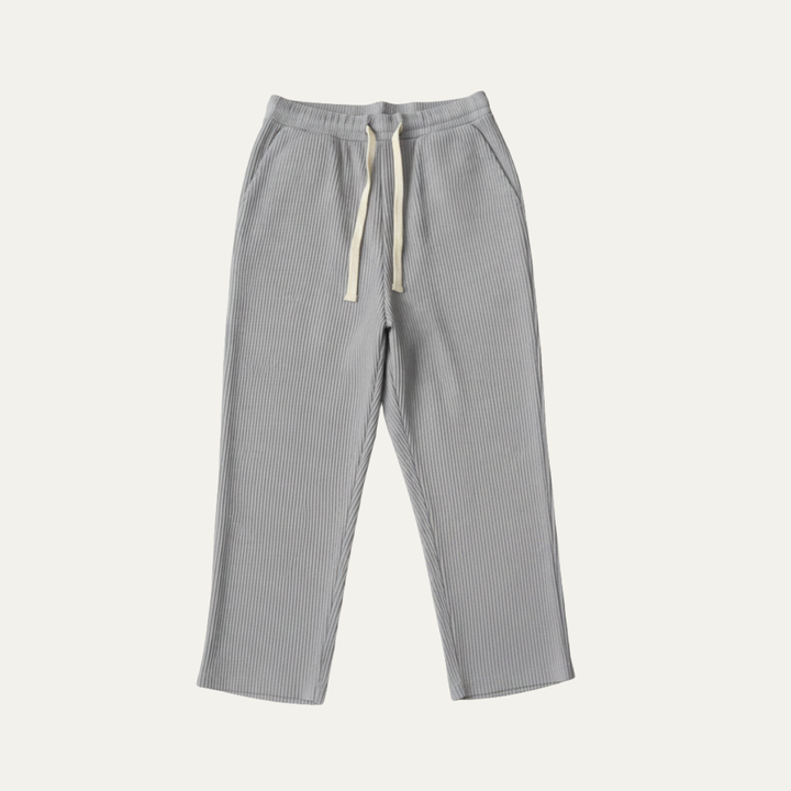 Herren Hose mit elastischem Bund und Kordelzug sowie geradem Bein-Men Pants-Alpenkind