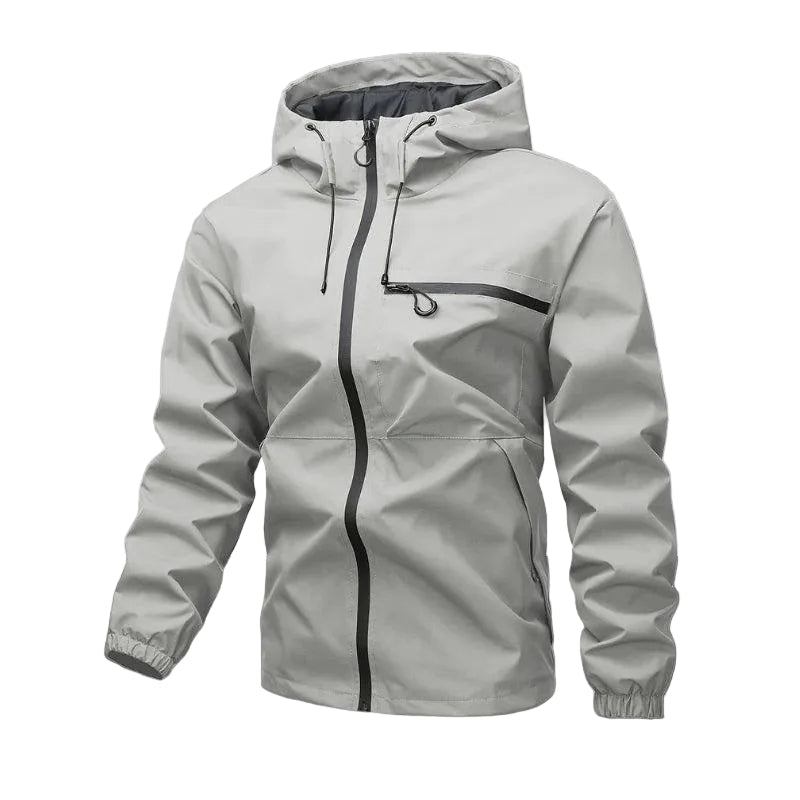 Herren Jacke mit Kapuze und Reißverschluss-Men Outerwear-Alpenkind