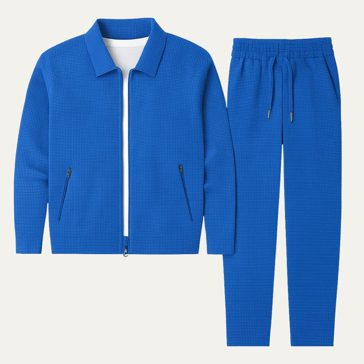 Herren Jacke mit Reißverschluss und Hose Set-Men Sets-Alpenkind