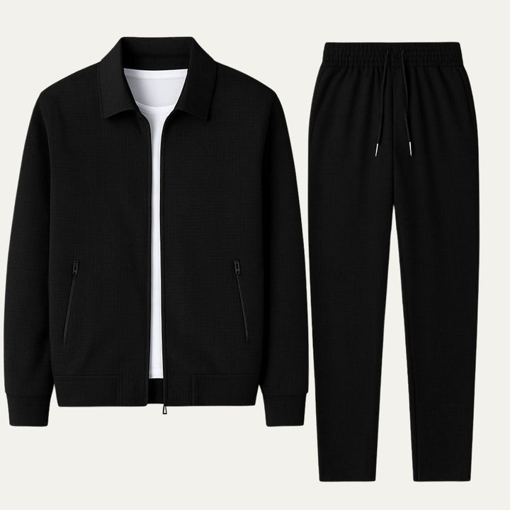Herren Jacke mit Reißverschluss und Hose Set-Men Sets-Alpenkind