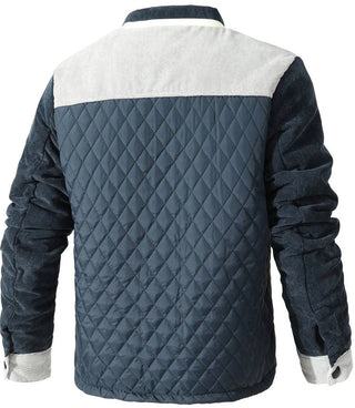 Herren Jacke mit Stehkragen und Druckknopfverschluss-Men Jackets-Alpenkind