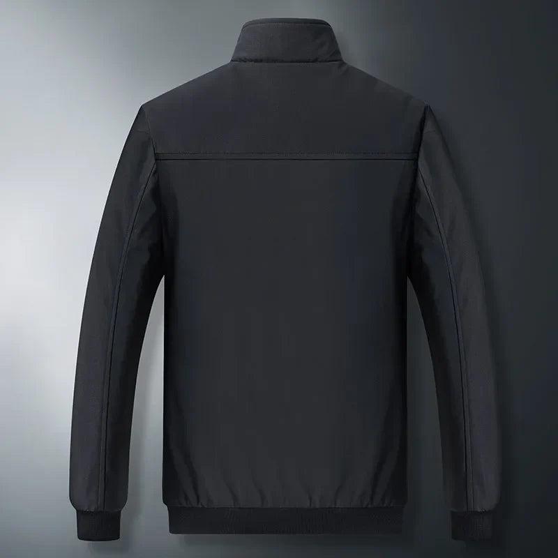 Herren Jacke mit Stehkragen und Reißverschluss-Men Outerwear-Alpenkind