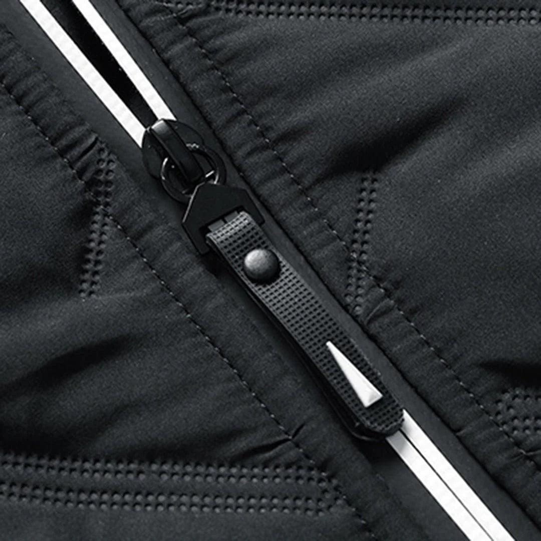 Herren Jacke mit Stehkragen und Steppmuster-Men Outerwear-Alpenkind